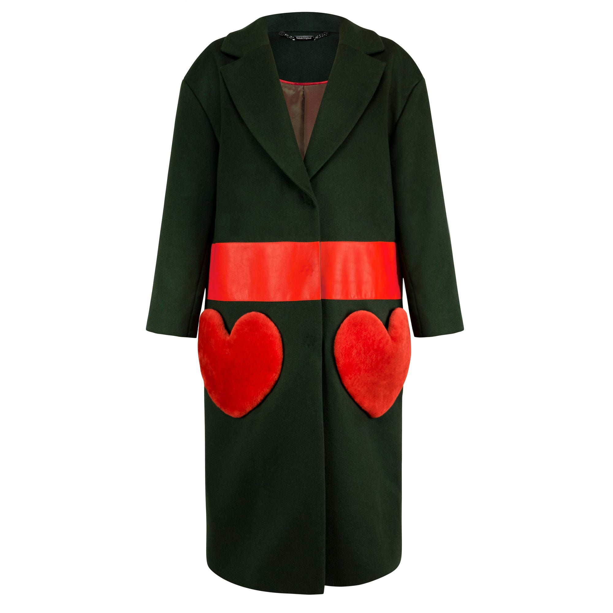 'Love' Cashmere Oversized Coat - VOLS & ORIGINAL