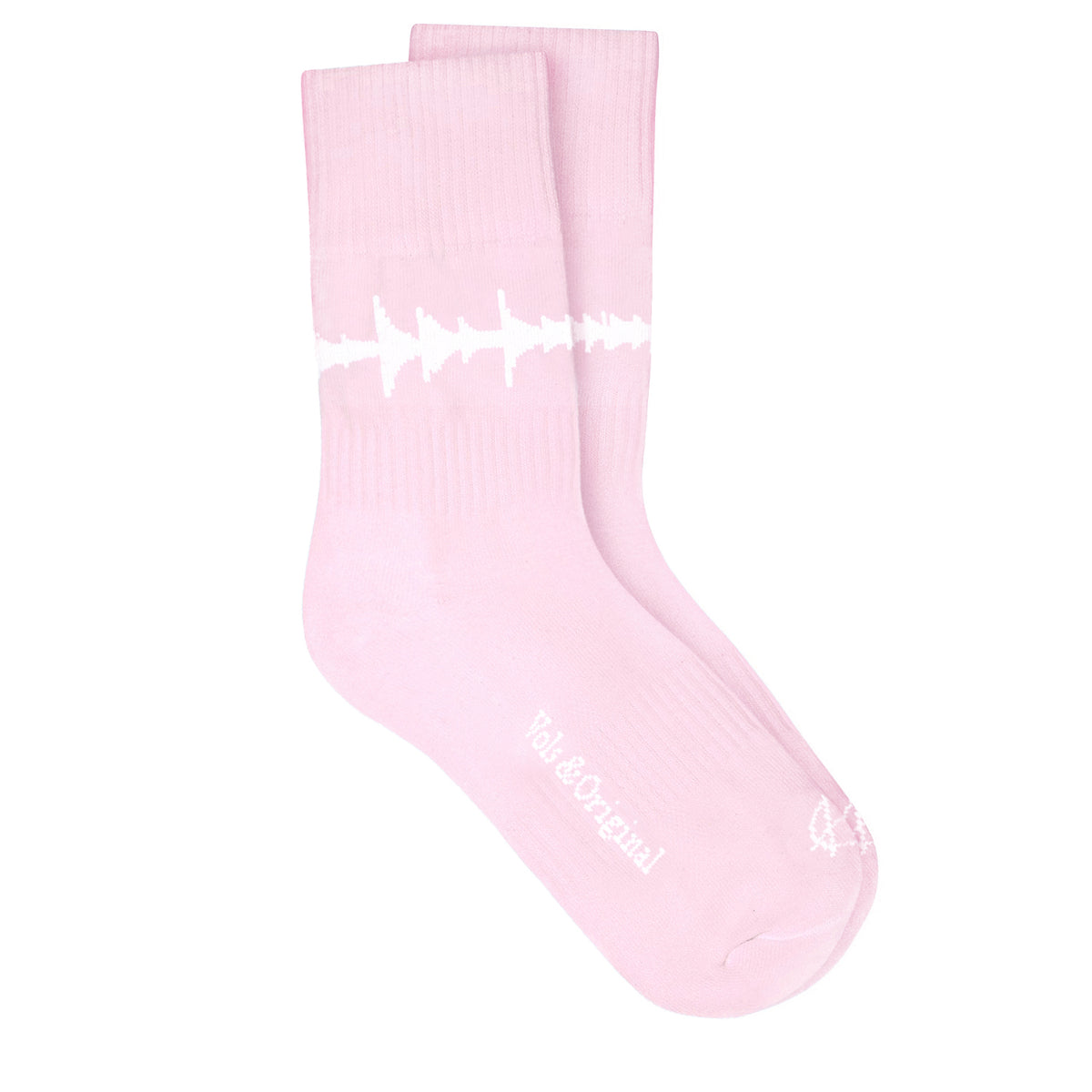 &#39;Amen Break&#39; Socks Pink 90% Cotton
